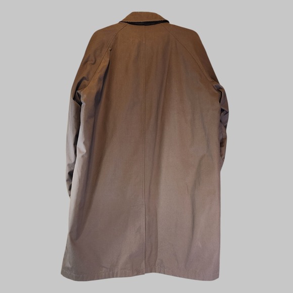 Claiborne Button Up Brown Coat With Removable Line Size L Brown - Picture 2 of 6